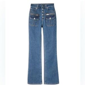Zadig & Voltaire Blue Flare Jeans